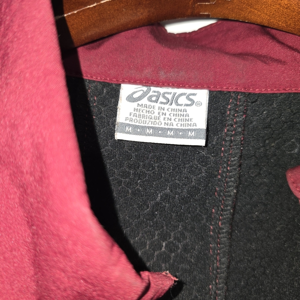 Burgundy Zip-Up Jacket - Picture 2 of 6